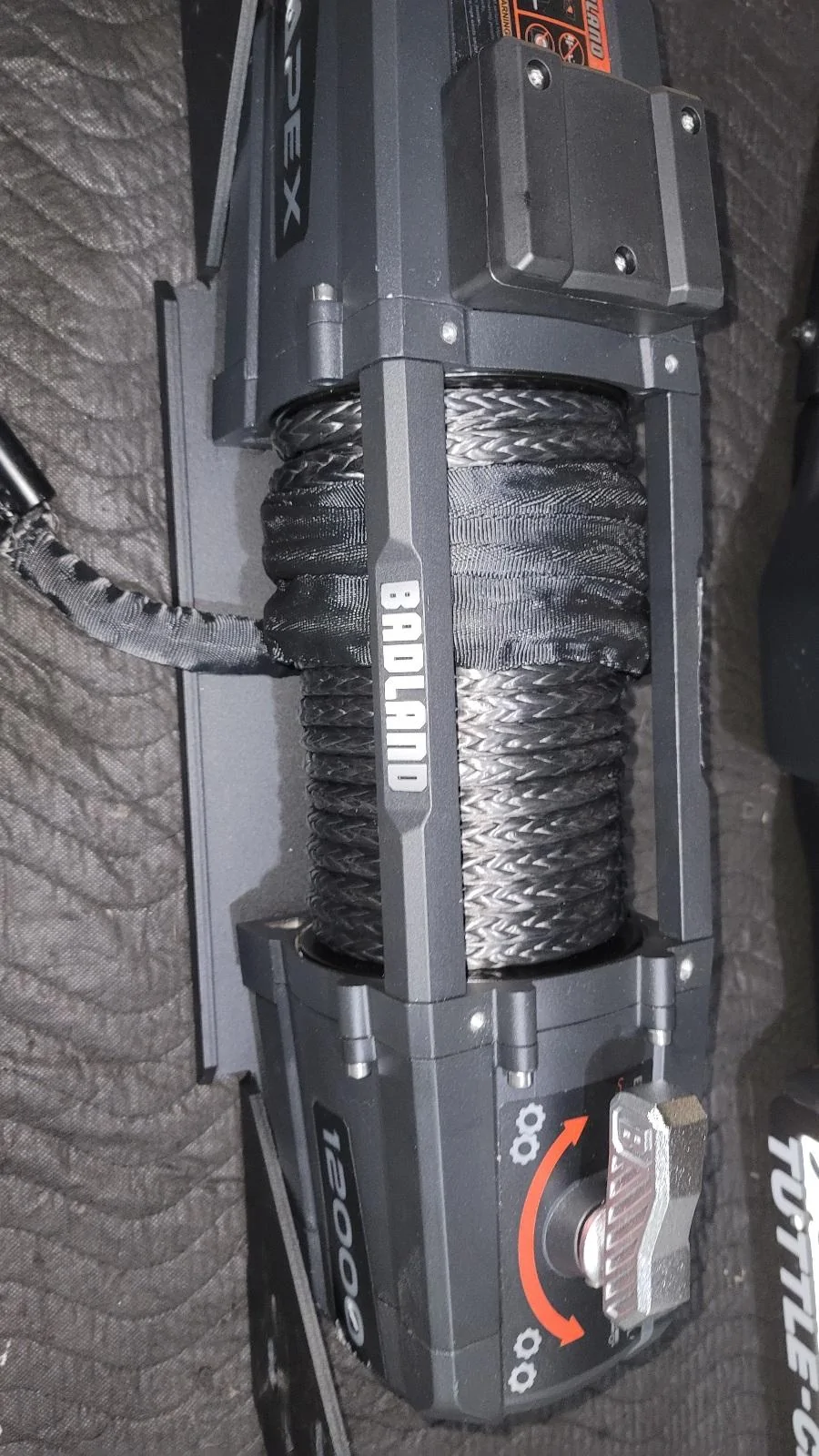 Jeep Gladiator New Apex 12K Harbor Freight winch Install 20210925_195215