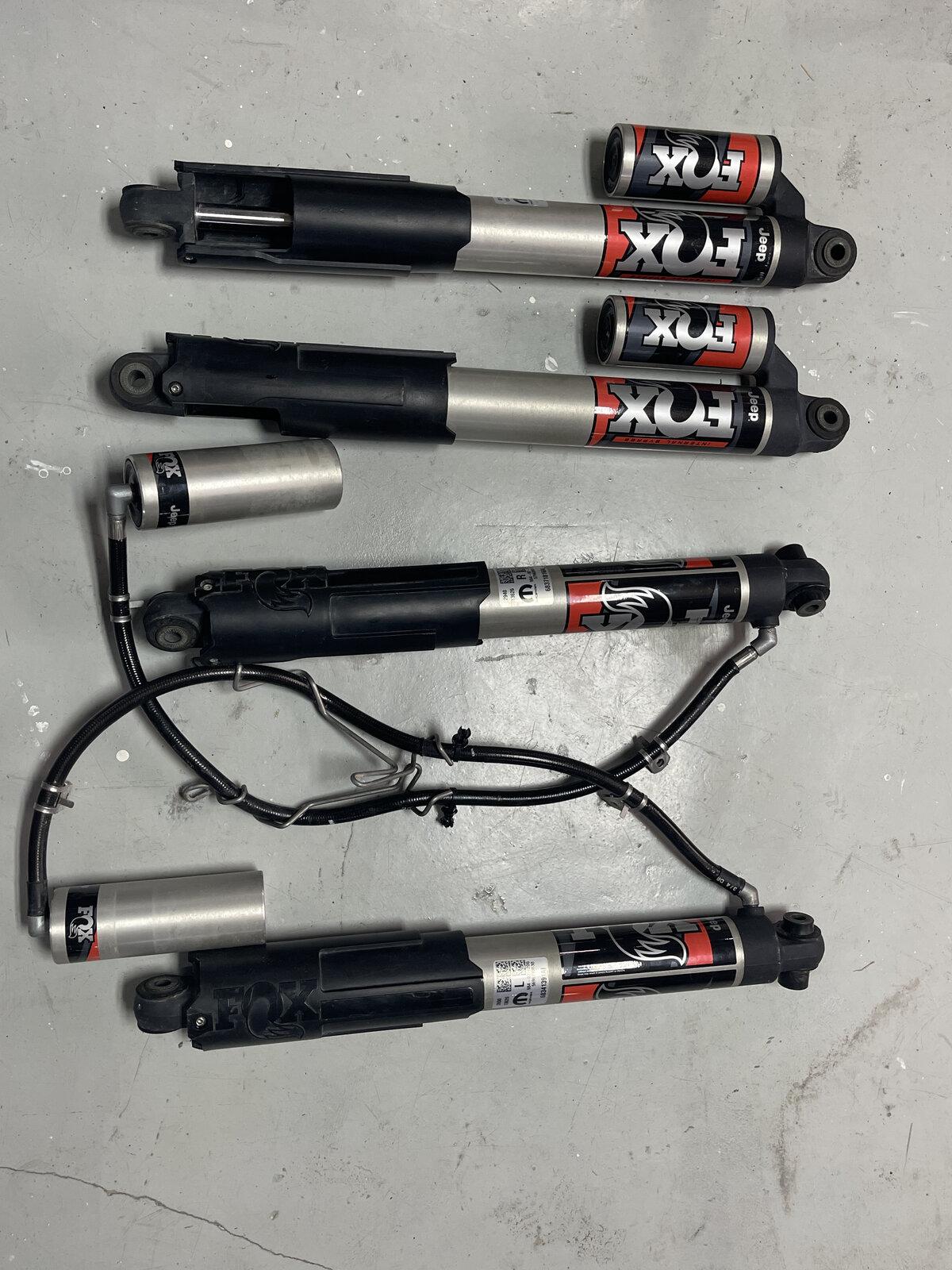 Jeep Gladiator Mojave shocks and springs 96487987-5DCE-4891-BE71-E96B25F98DF1