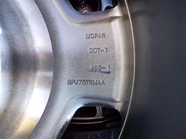 Jeep Gladiator 2021 Mojave OEM Wheels & Tires w/TPMS, Includes Dismounted Spare Tire ($1,100) DSCN3002
