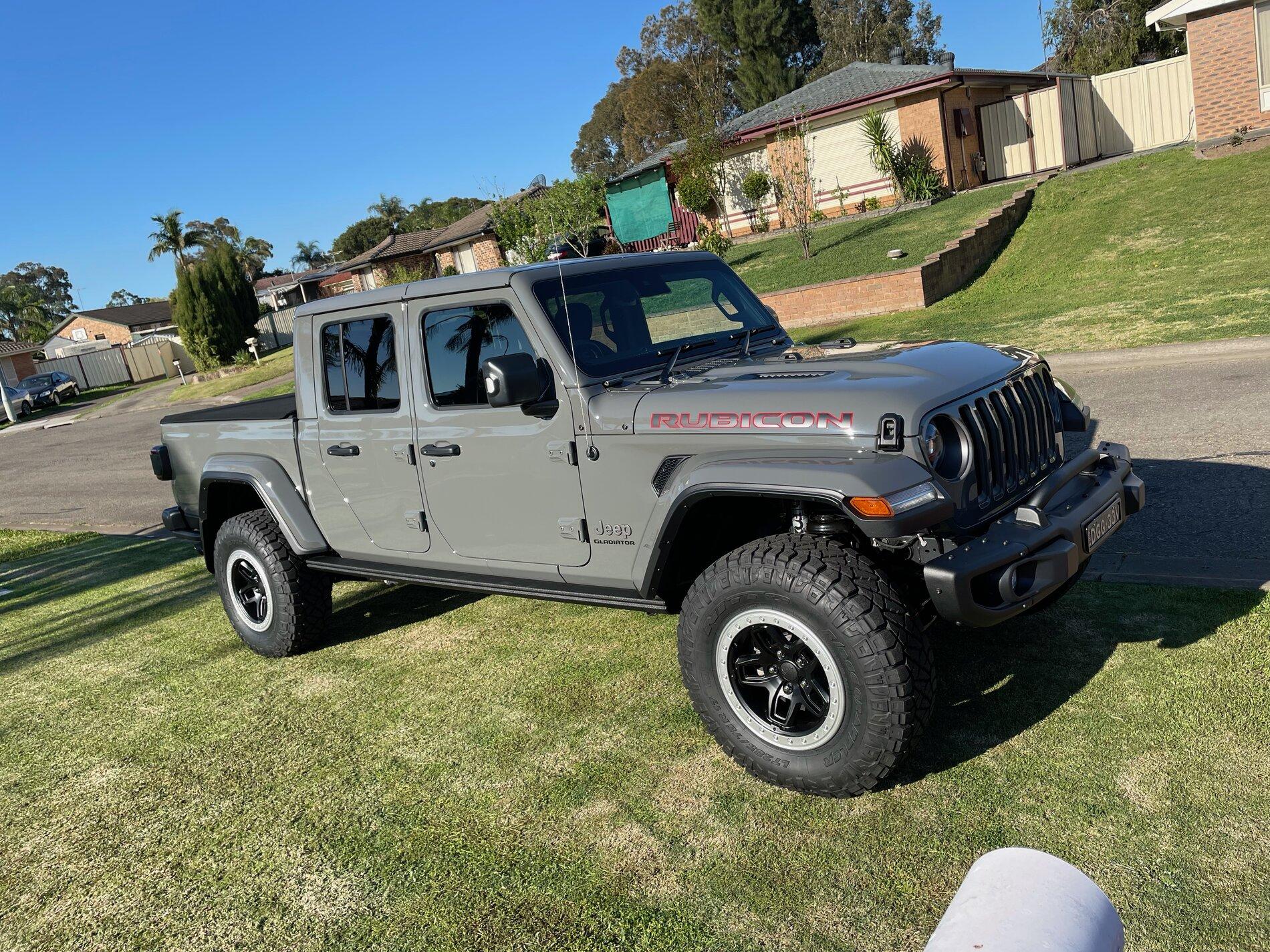 Jeep Gladiator Australian JT Gladiator build 46787F07-299C-4470-BFDA-193D501FE639