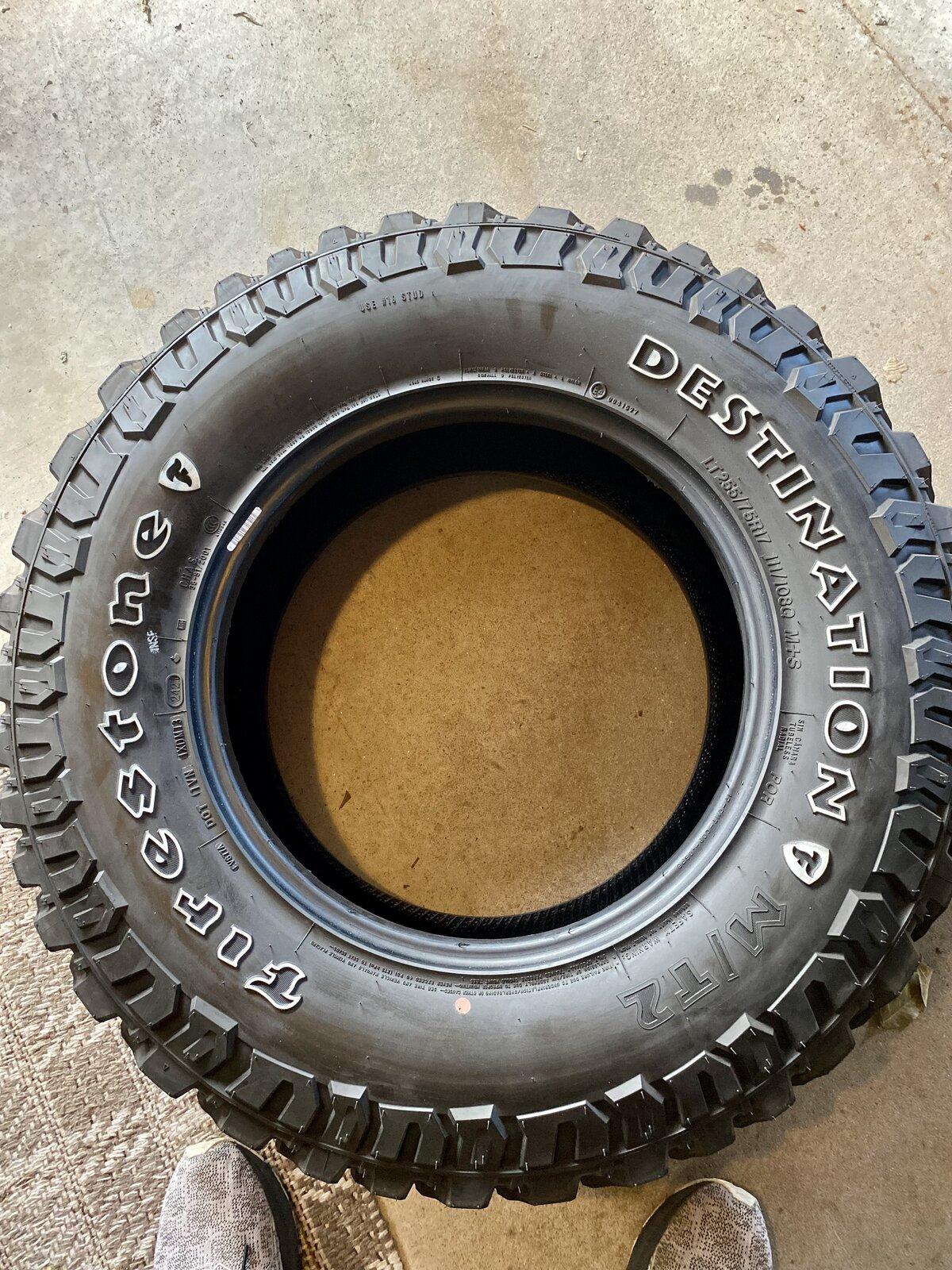 Jeep Gladiator [5] Firestone MT 255/75R17 tires - $800 OBO IMG-0017