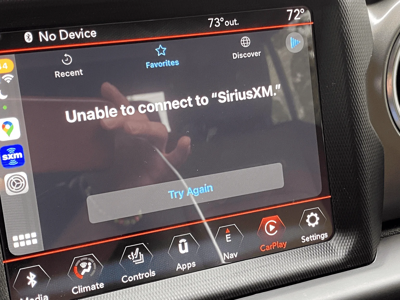 Jeep Gladiator CarPlay Issues Since Apple iOS 15 1632851139126