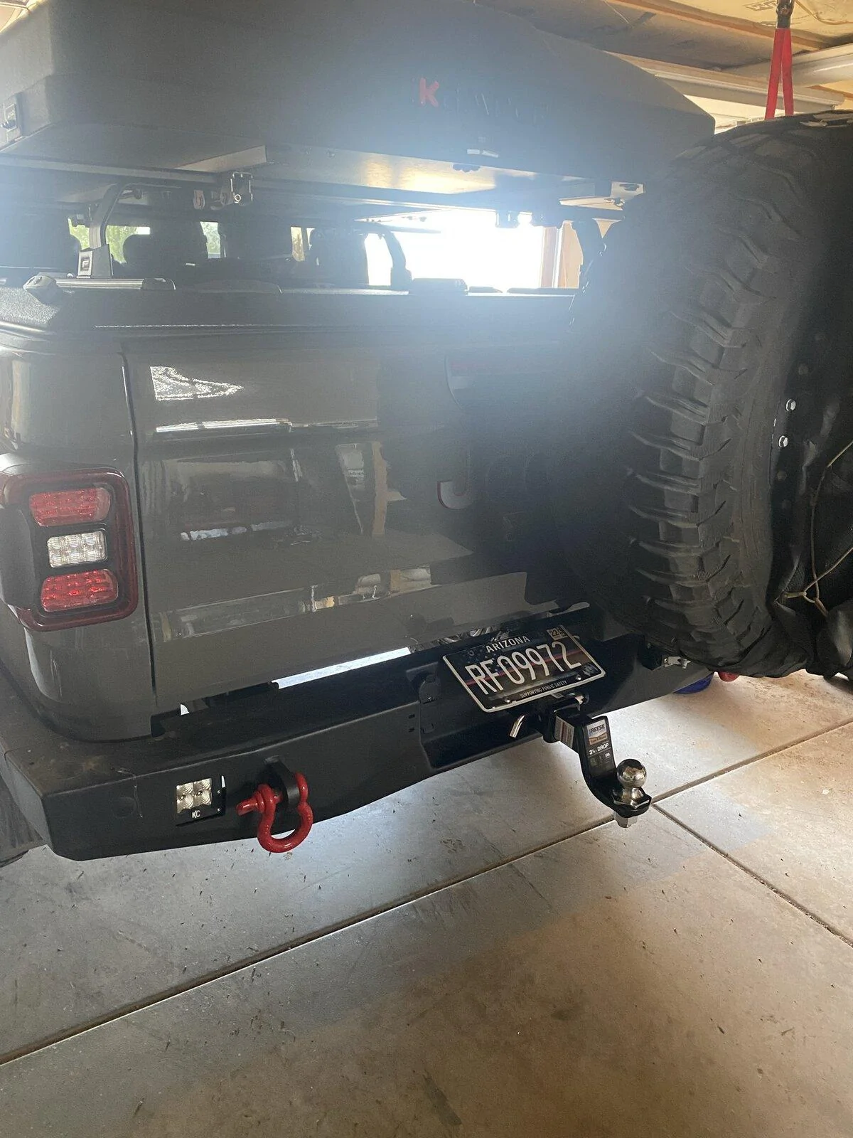 Jeep Gladiator JCR Vanguard steel rear bumper 1673BCF9-A345-41FA-B6DF-3B3CA8BFFB77