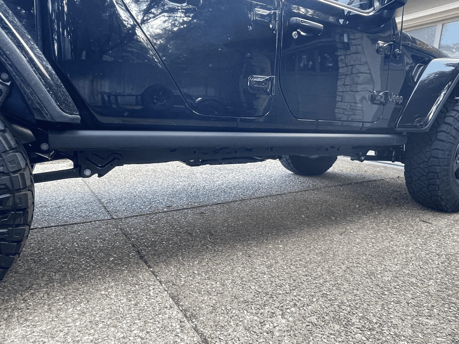 Jeep Gladiator Rubicon Rock Rails, Suspension and Wheels/Tires also available tempImagePZJrjm