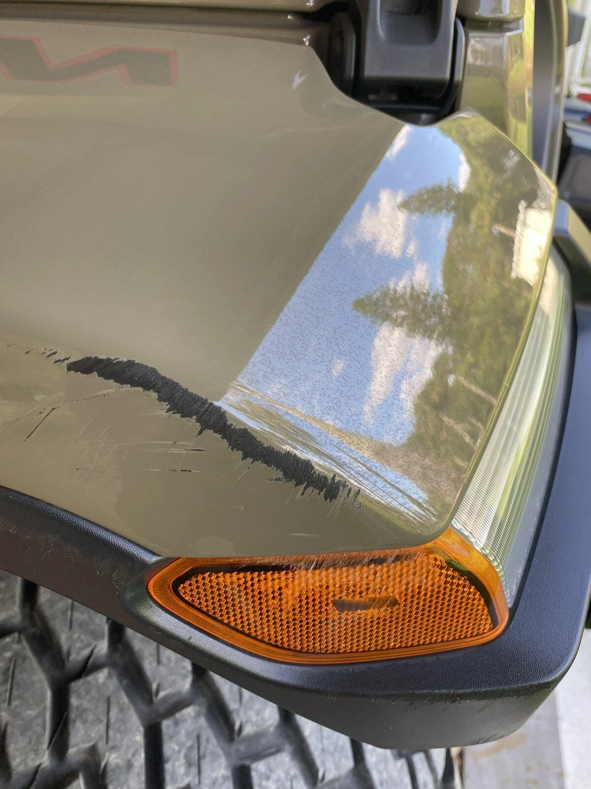 Jeep Gladiator Year one battle scars IMG_2421