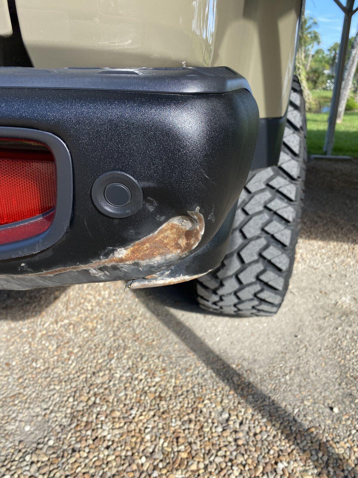 Jeep Gladiator Year one battle scars IMG_2424.JPG