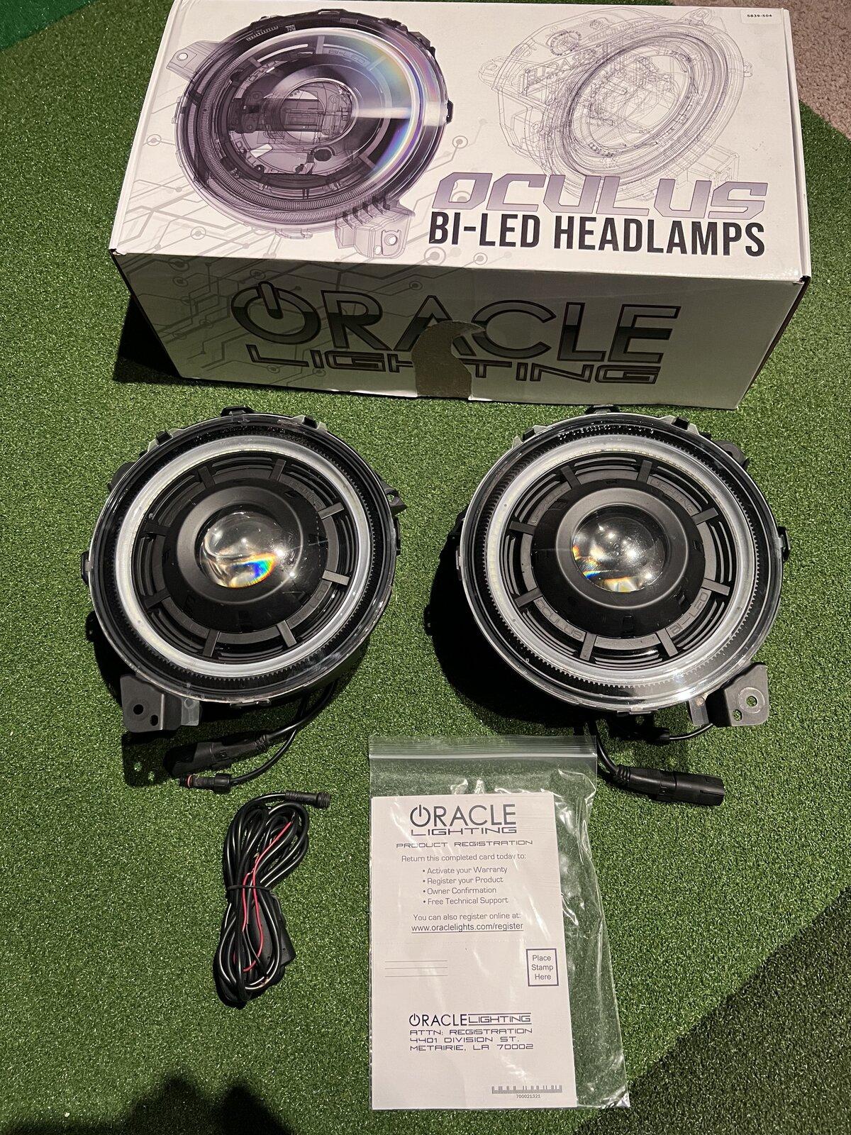 Jeep Gladiator SOLD: Oracle Oculus Bi-LED Headlights 57D7F86E-56E1-4F03-B14D-015DCB6A5021