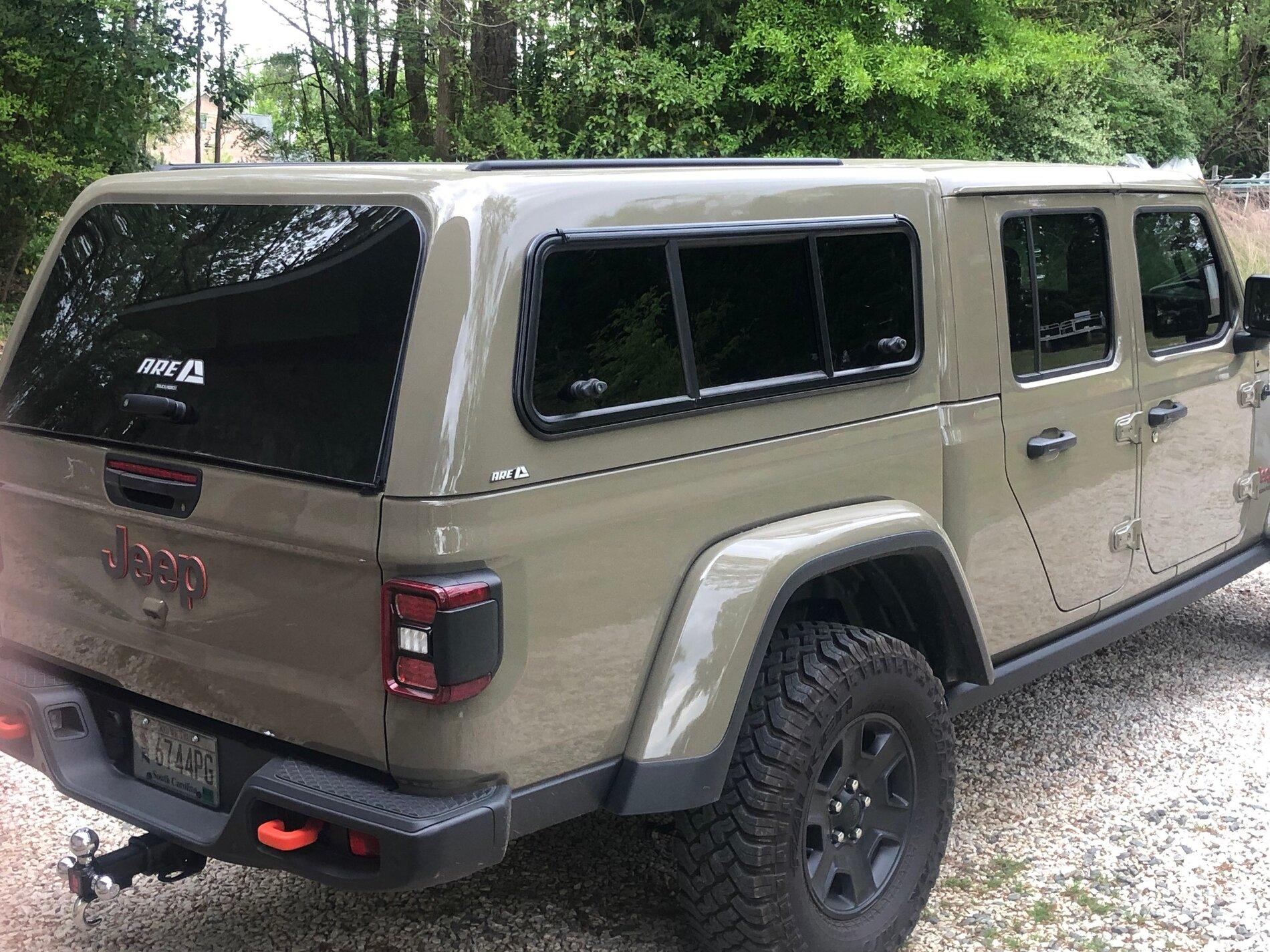 Jeep Gladiator ARE topper quote IMG_9429