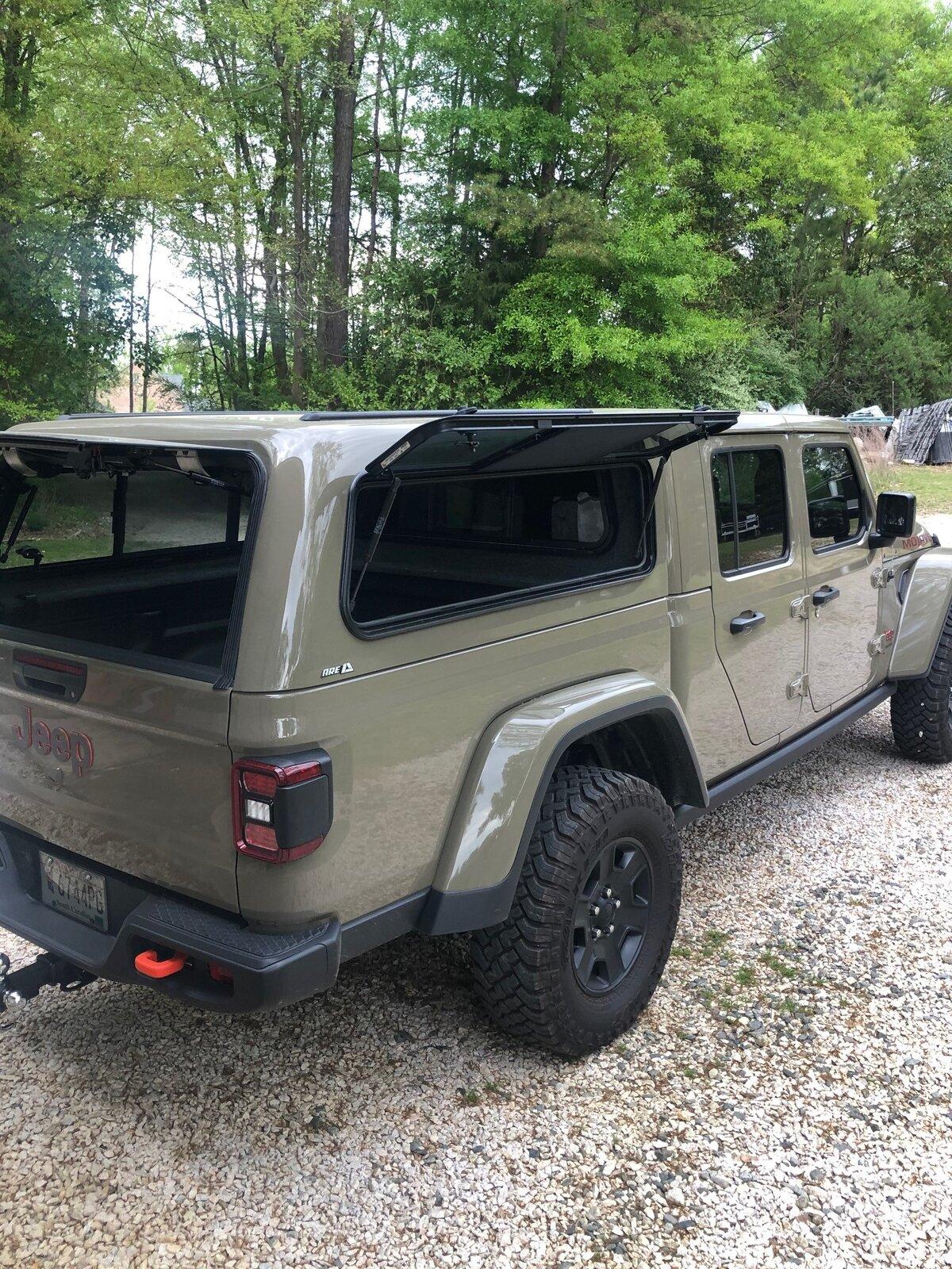Jeep Gladiator ARE topper quote IMG_9431