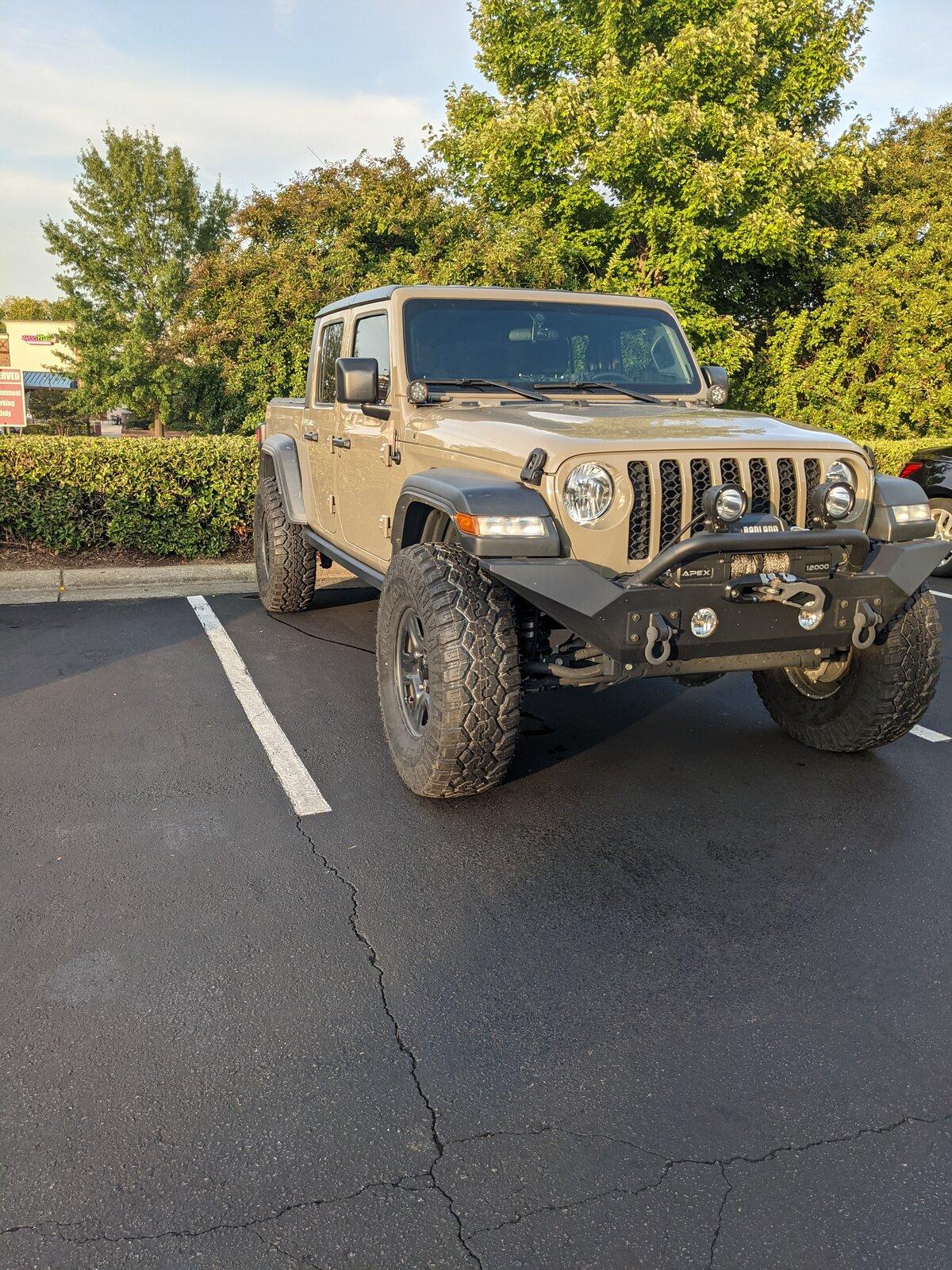 Jeep Gladiator Time for New Tires PXL_20211001_220907169