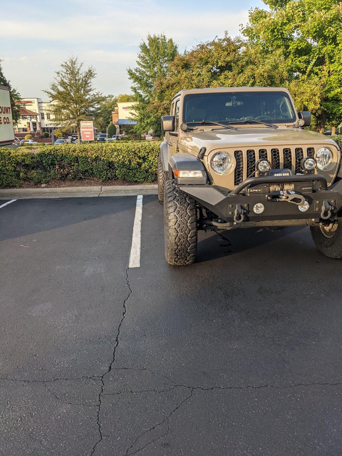 Jeep Gladiator Time for New Tires PXL_20211001_220912062