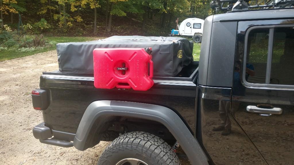Jeep Gladiator Roof top tent mounting lowmount01
