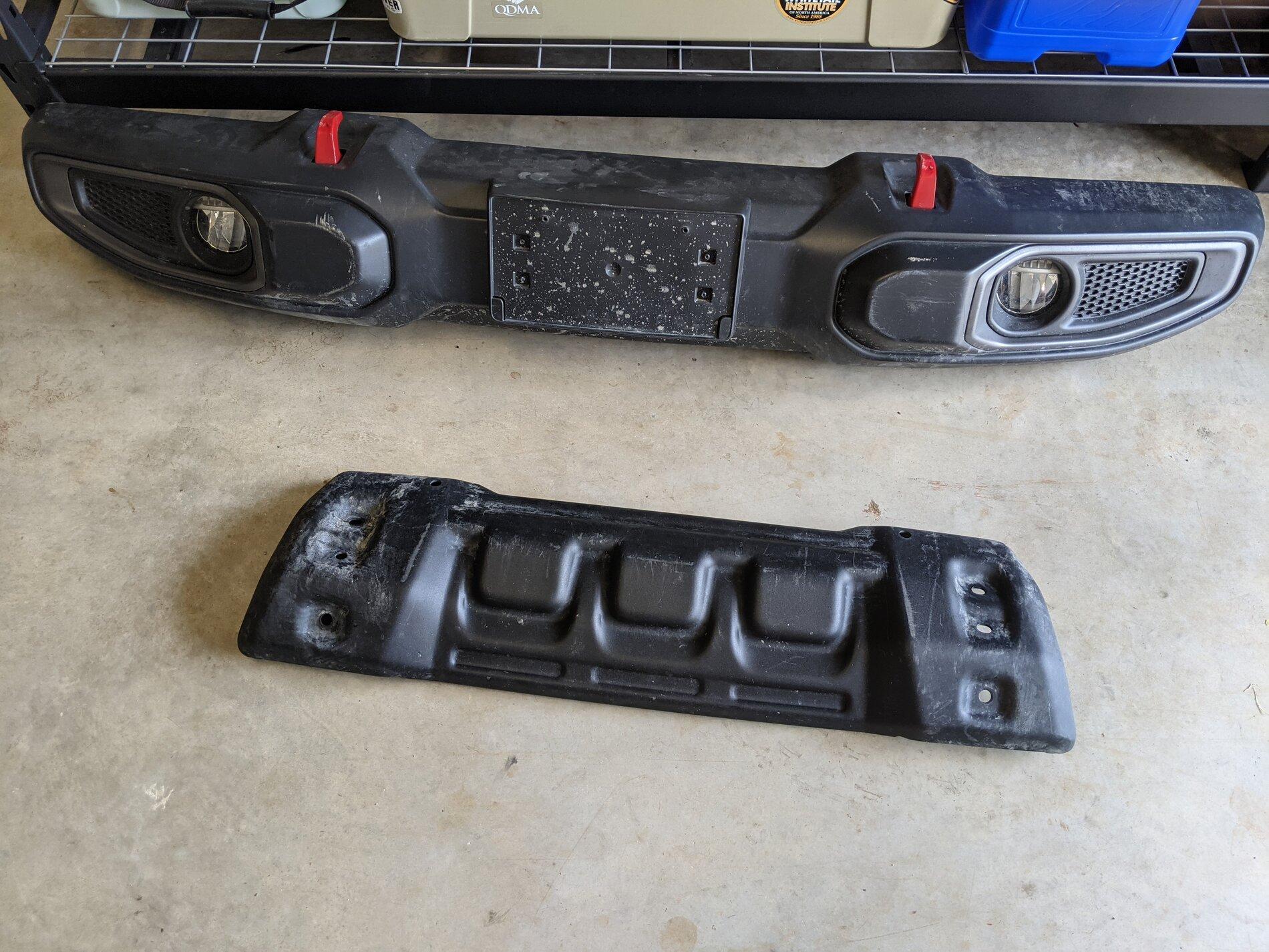 Jeep Gladiator FS: Rubicon Suspension, and bumper/skid PXL_20211003_182221198