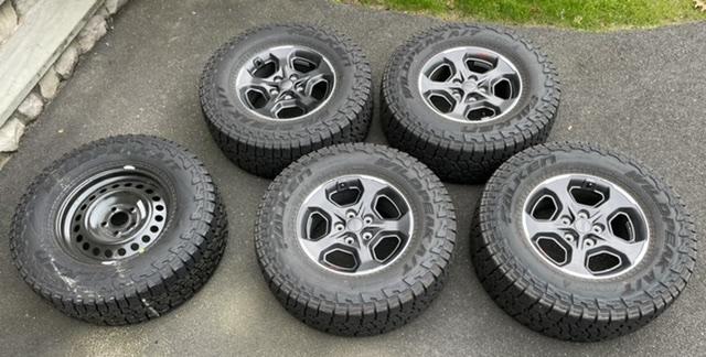 Jeep Gladiator Rubicon take off wheels and Falken Wildpeak A/T tires, 1000 miles 6D60A2D7-B306-48F1-B1A6-235FFFA5F59E