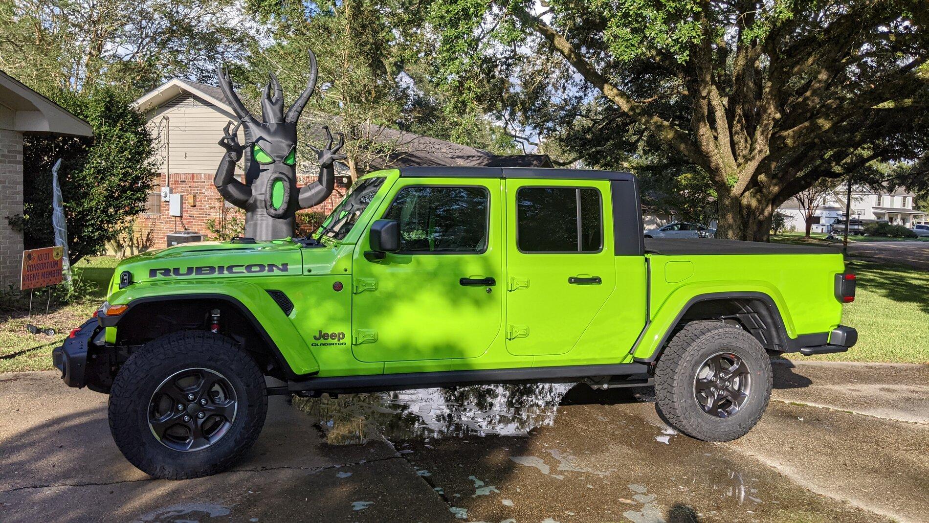 Jeep Gladiator GECKO GREEN Gladiator Club PXL_20211003_215619872