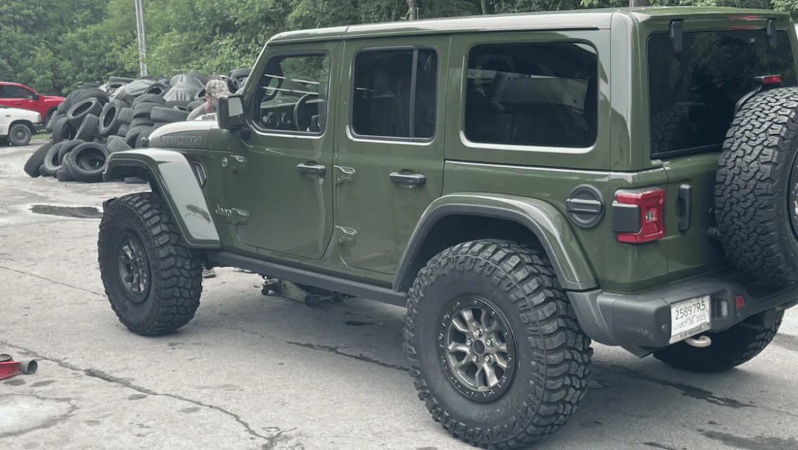 Jeep Gladiator Anyone running 35’s on stock rims with wheel spacers? 3E4F592A-BC3B-461D-B00B-CD9CDB39A002