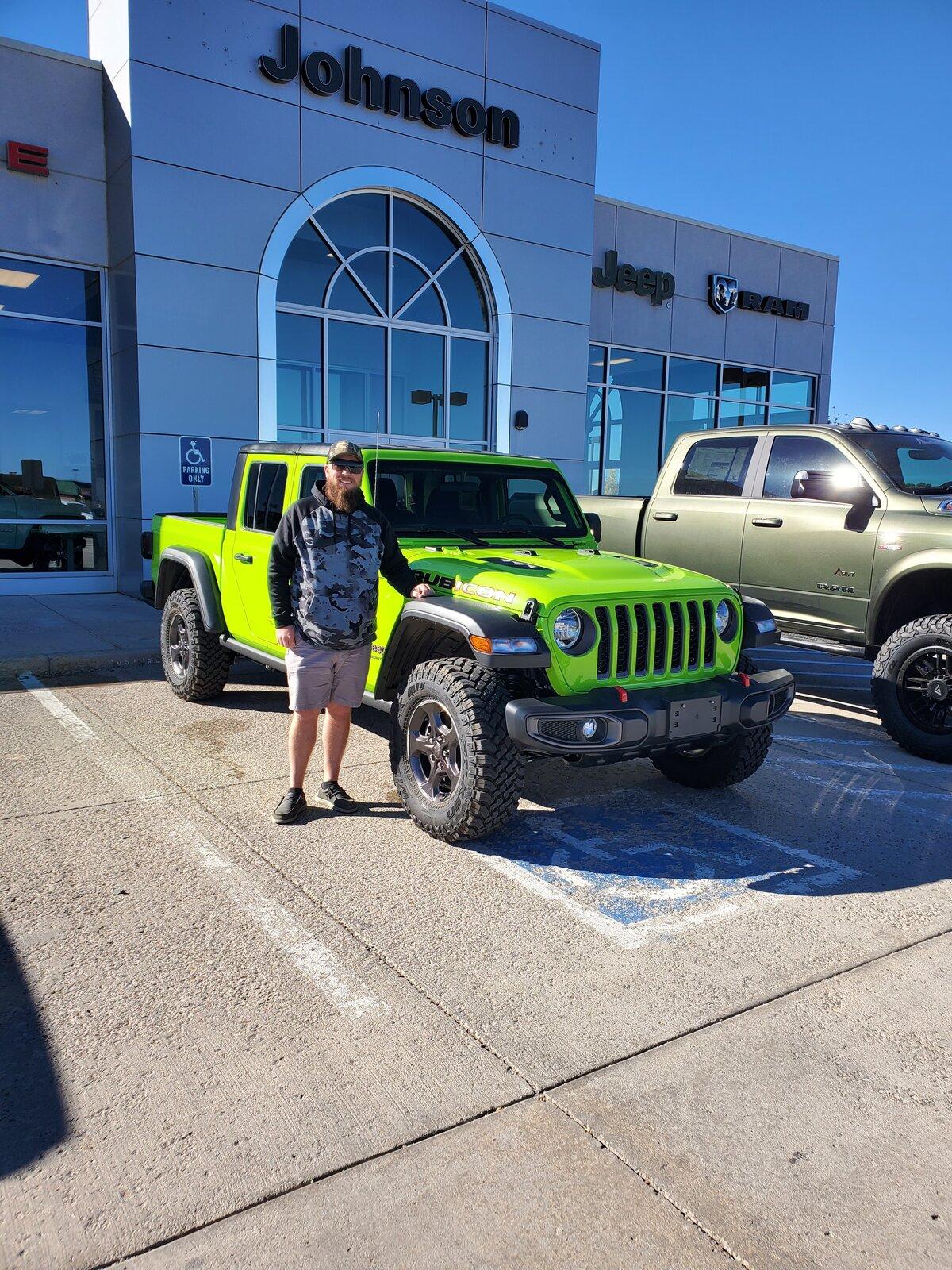 Jeep Gladiator My Gecko Gladiator showed up today! 20211004_100238