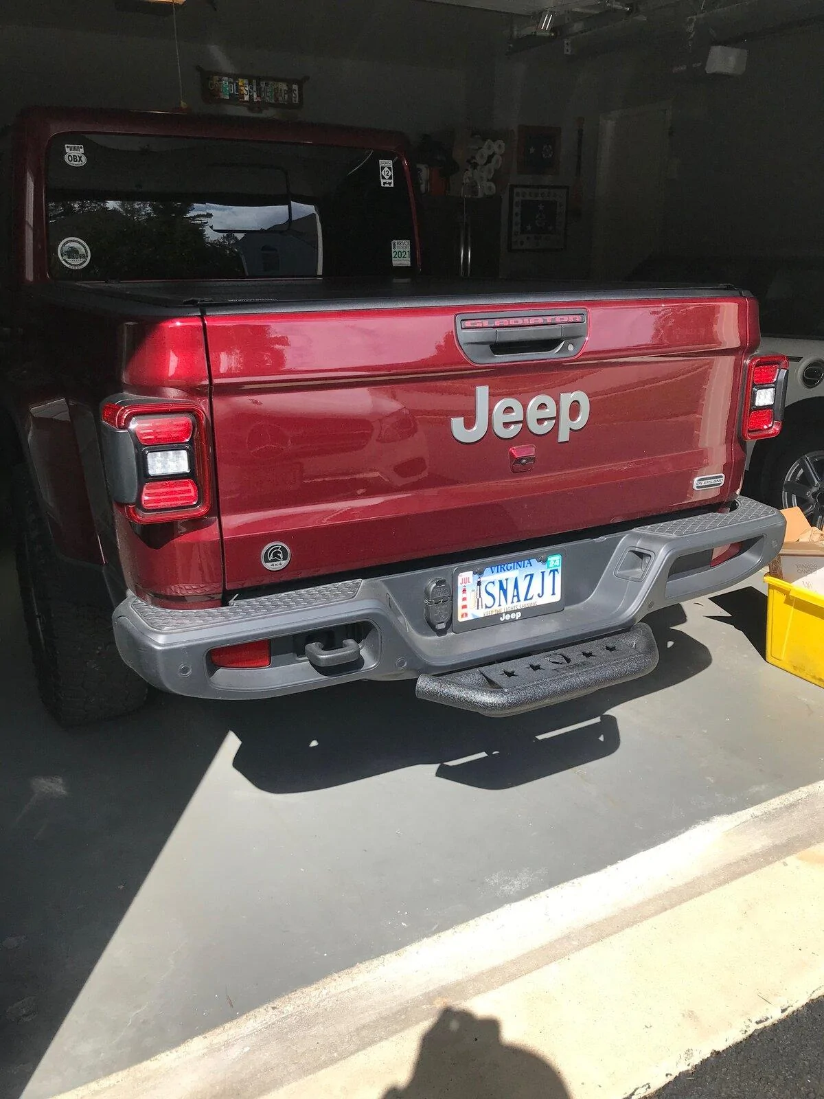 Jeep Gladiator Let's See Your Personalized Plates IMG_4213