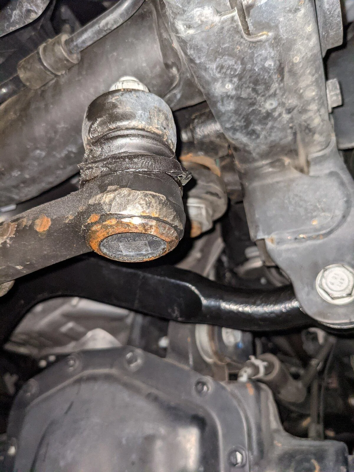 Jeep Gladiator Need some thoughts on this,Busted pitman arm bushing PXL_20211005_003657064