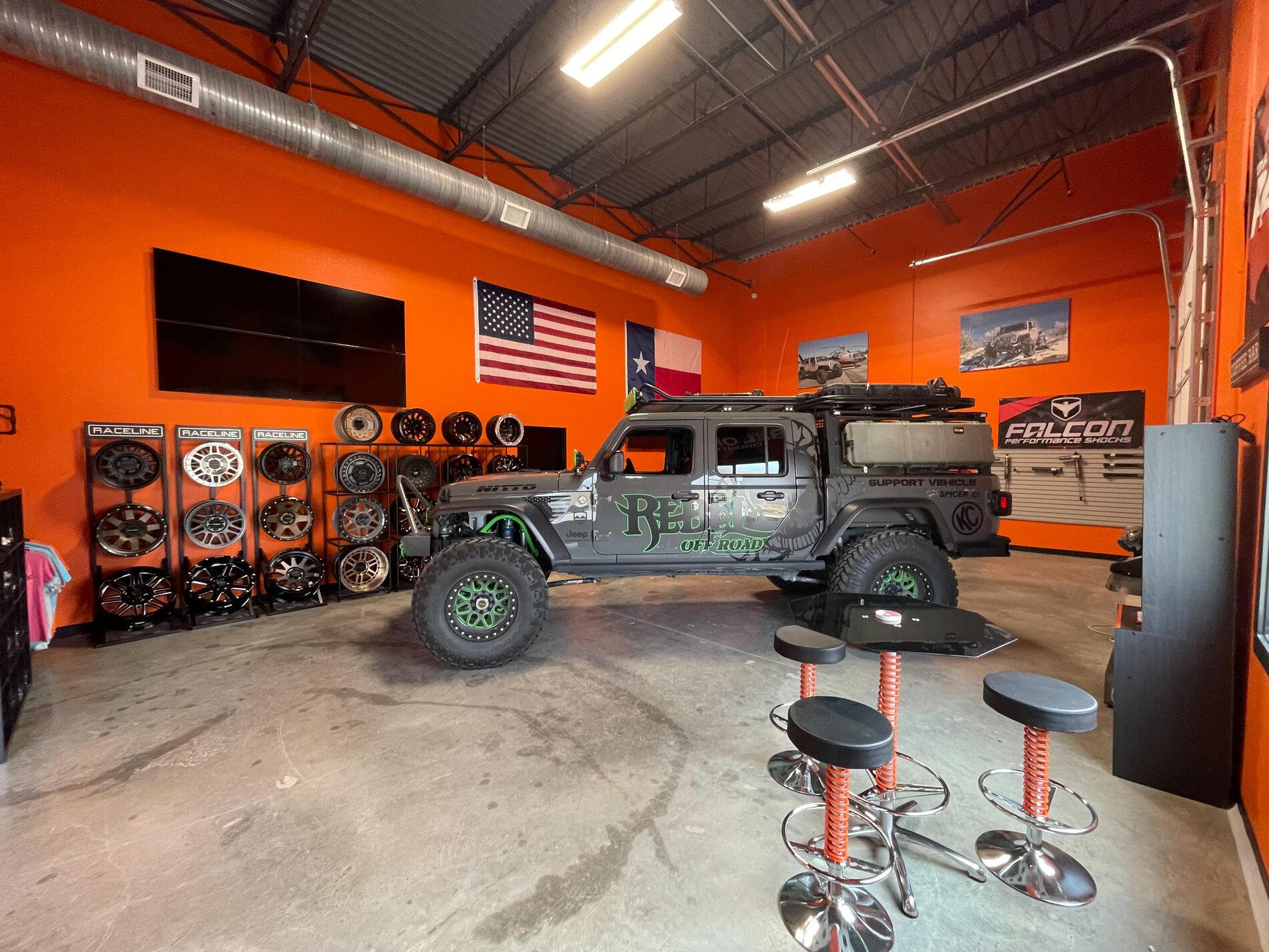 Jeep Gladiator Rebel Off Road's new store in Fort Worth, Texas Is Now Open! IMG_4581