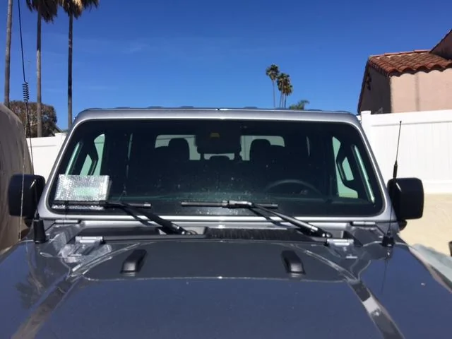 Jeep Gladiator Show me your Antennas? hood ants