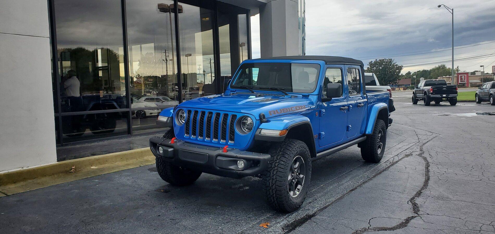 Jeep Gladiator Gladiator Window Sticker and Build Sheet Order Tracking 20211005_151634