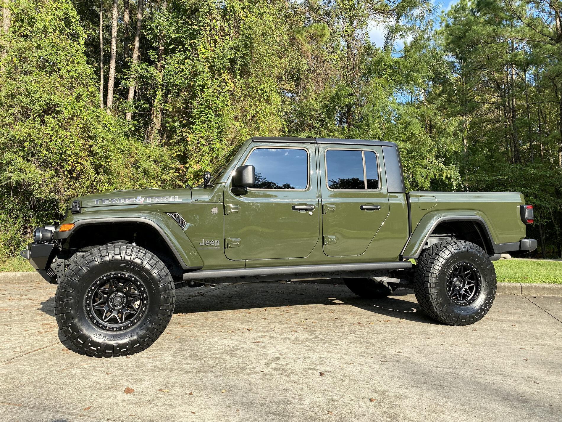 Jeep Gladiator SIDETRACKED - My Sarge Green Texas Trail Edition Build IMG_3752