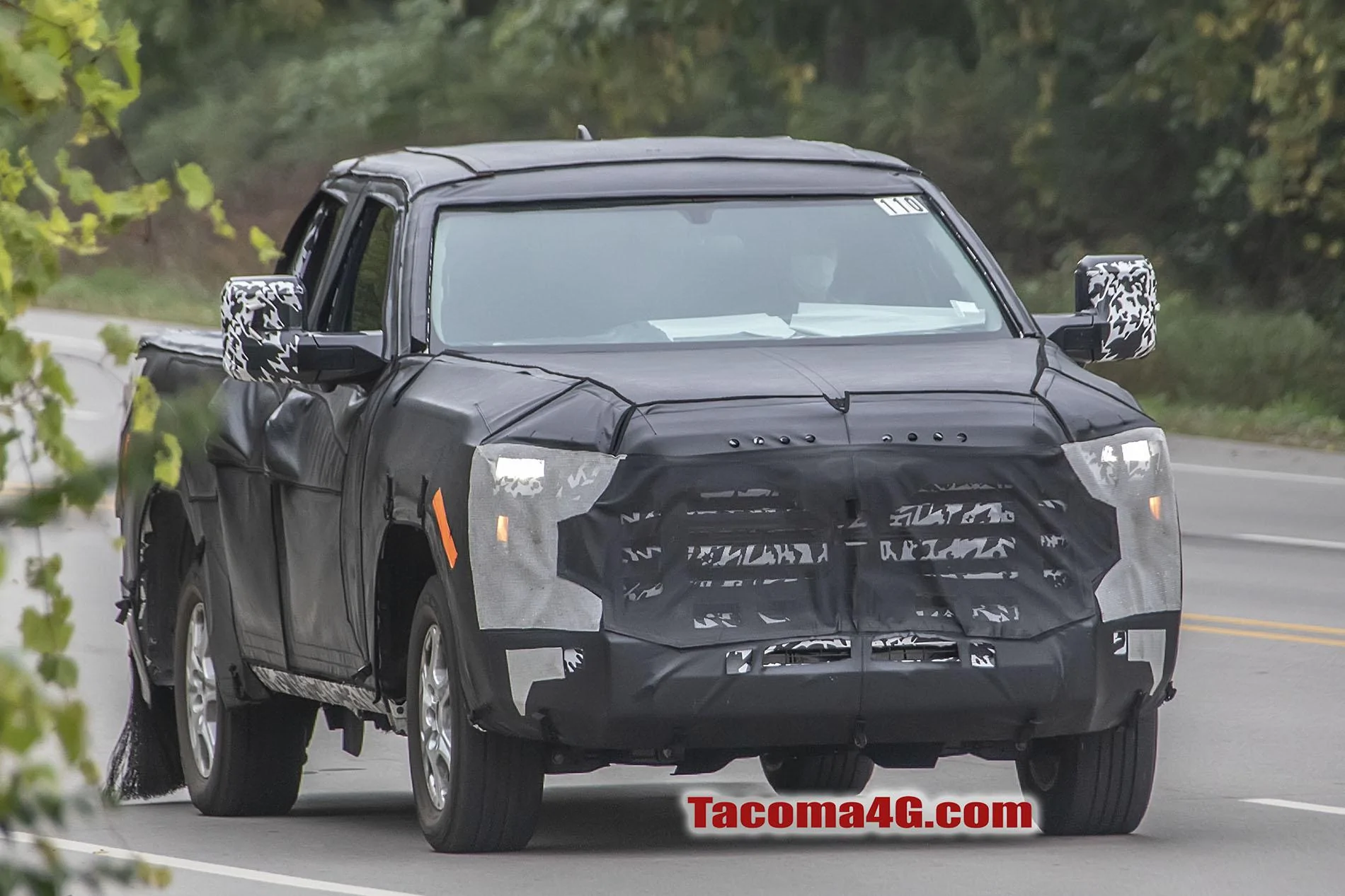 Jeep Gladiator 2024 Tacoma (4th gen) prototype breaks cover ? 2023 Toyota Tacoma Prototype Tacoma4G.com 0