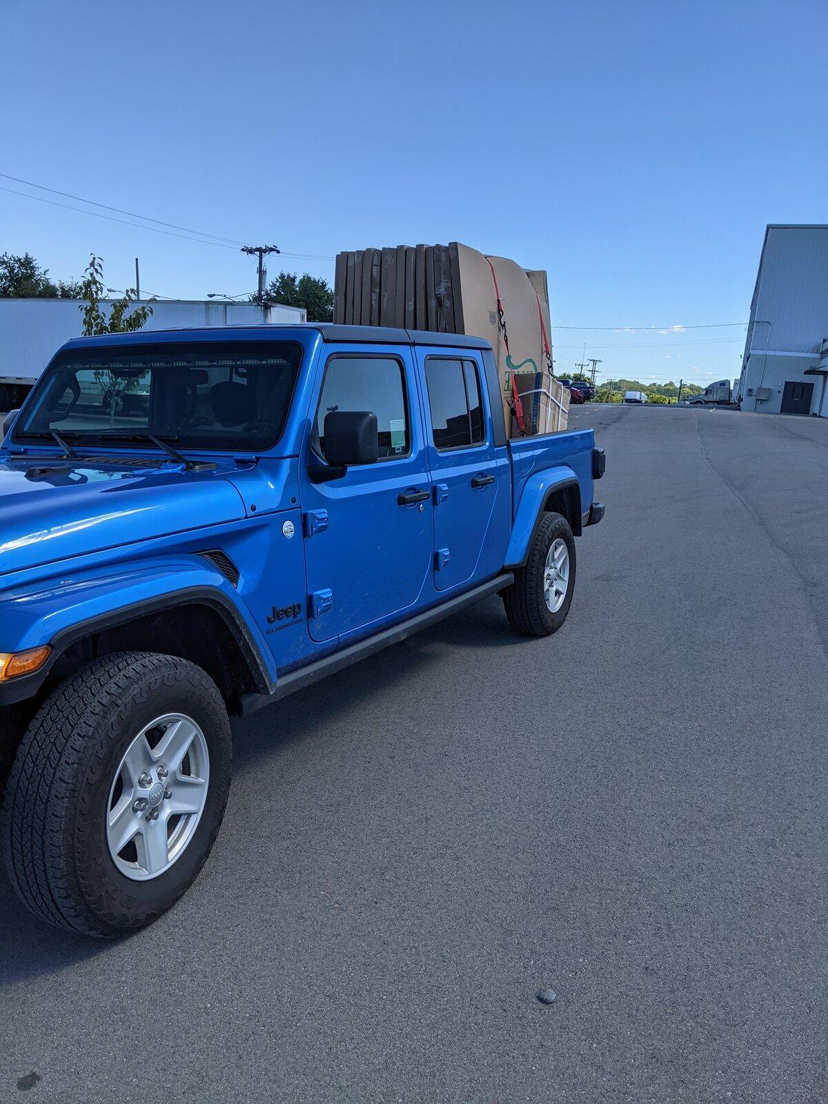 Jeep Gladiator What did you HAUL in your JT today? PXL_20210923_172714461