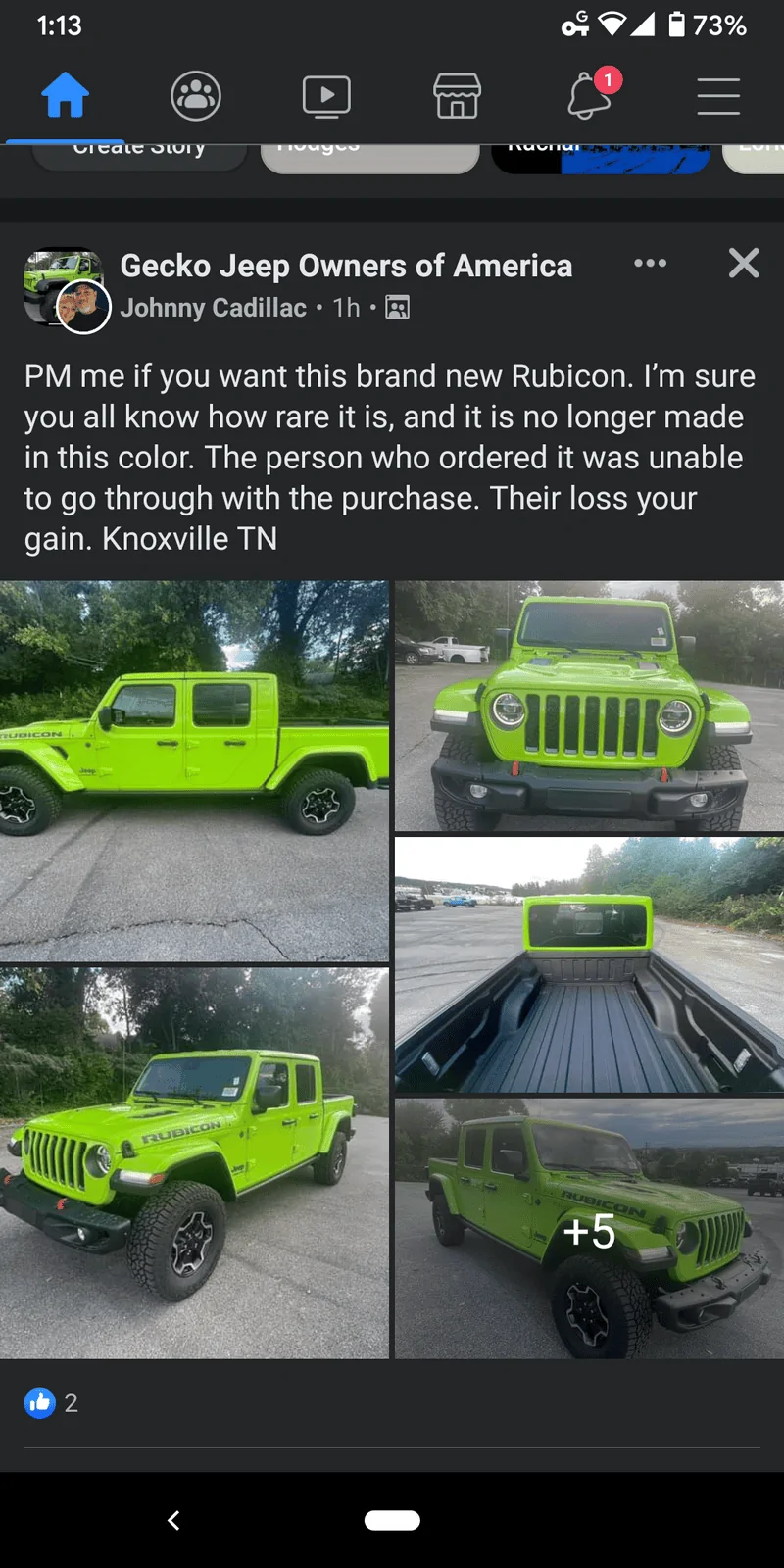 Jeep Gladiator GECKO GREEN Gladiator Club Screenshot_20211007-131350