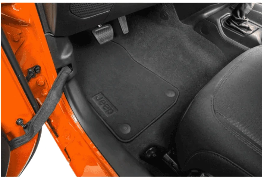 Jeep Gladiator Mopar Slush mats...a bit off 1633719174033