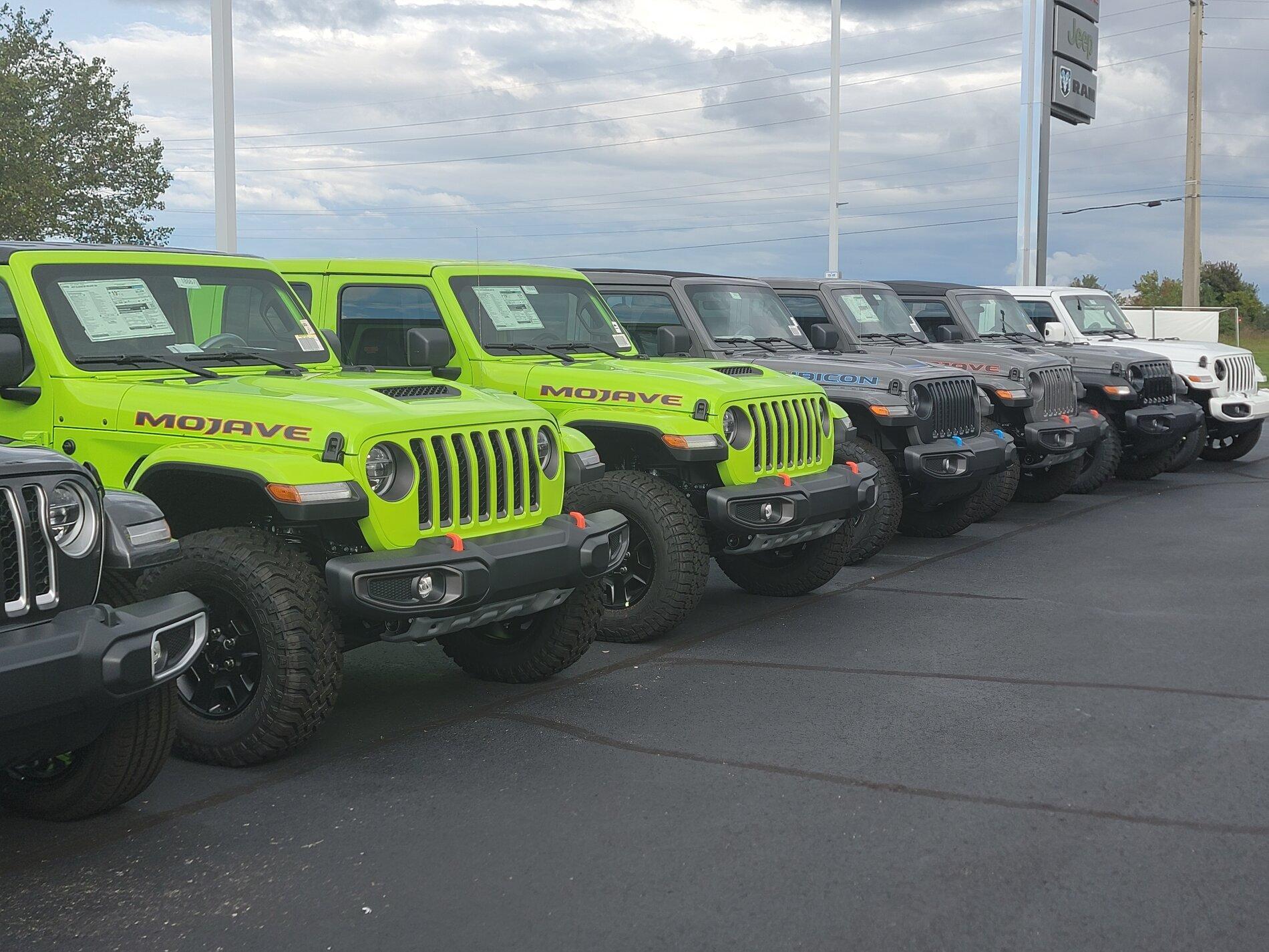 Jeep Gladiator Gupton Motors up to 8% below invoice 20211006_163231