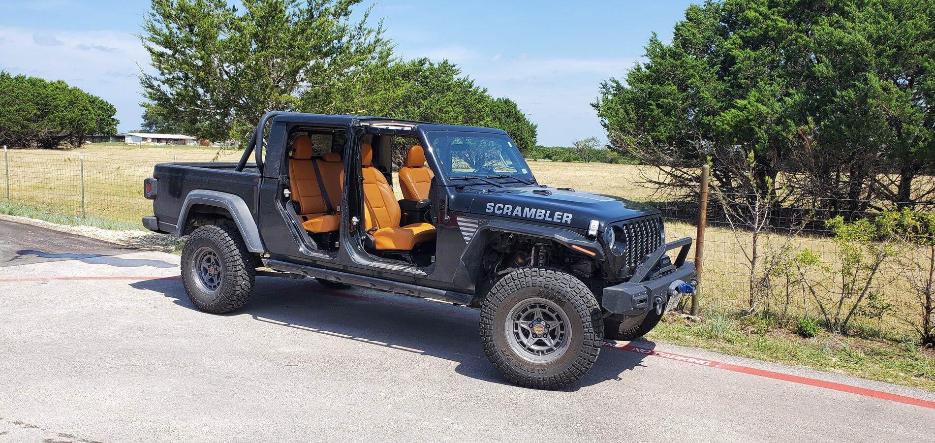 Jeep Gladiator Let's see your 285/75 17 tires 20210819_120301