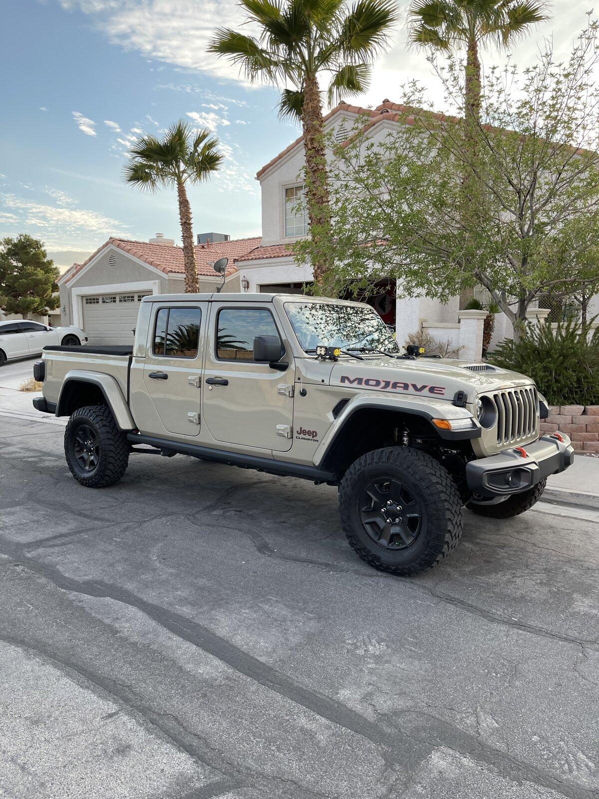 Jeep Gladiator AEV 2" spacer lift for Mojave Gladiator 709643EC-F912-48F4-B4B7-4B92D6189E7A