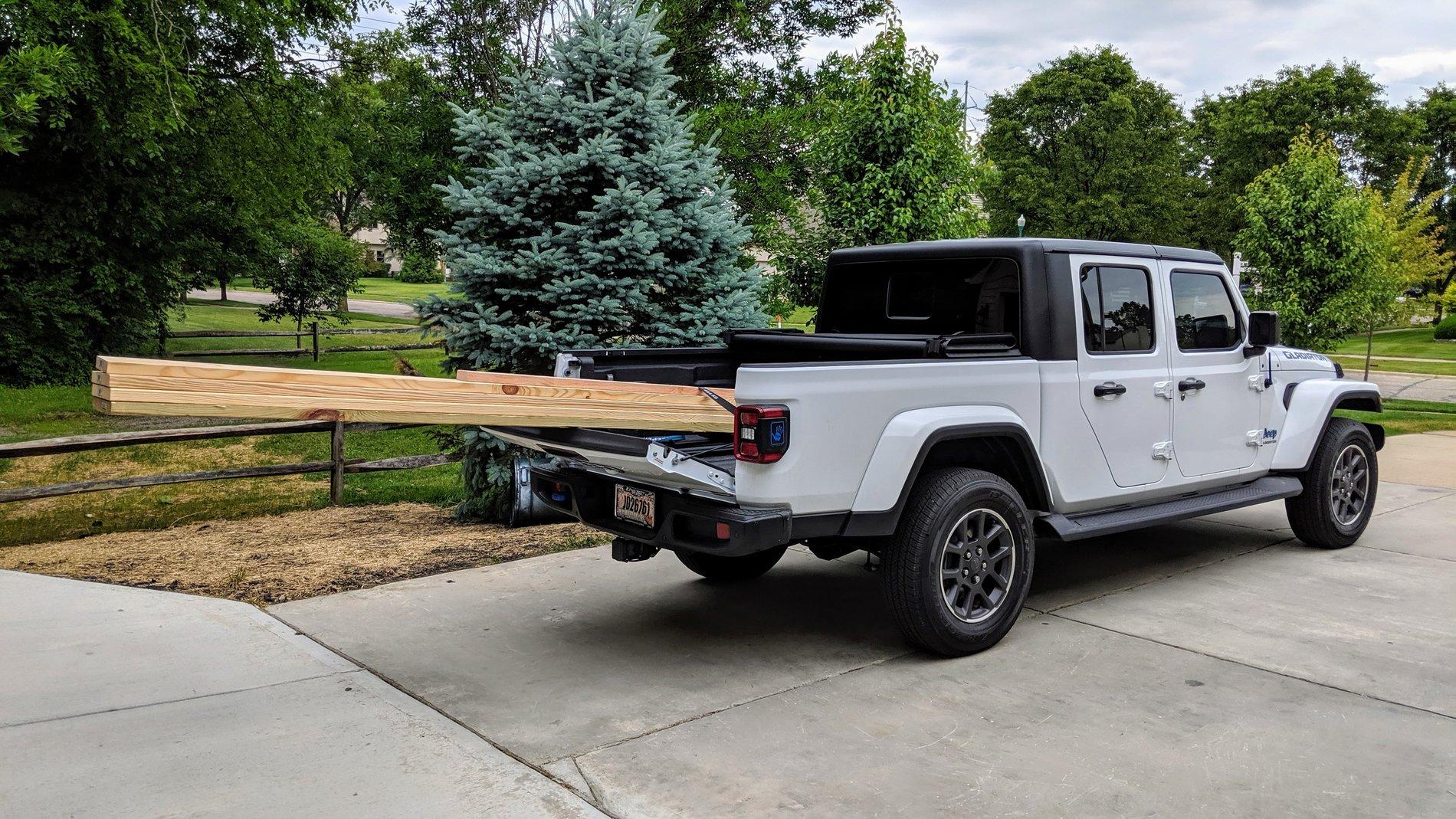Jeep Gladiator Finally the bed hauling... IMG_20190615_140347