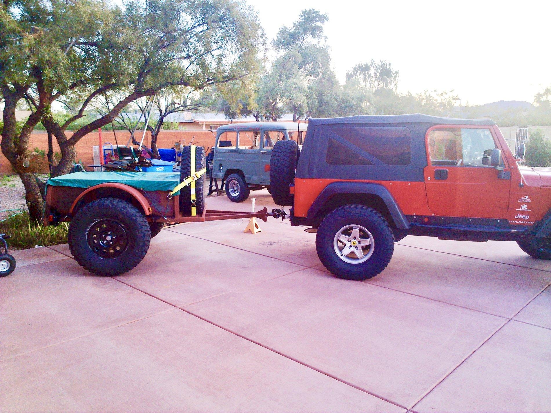 Jeep Gladiator Overlanding, with or without trailer? 18032010509