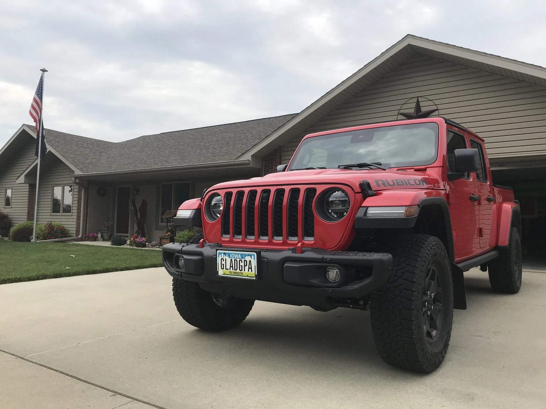 Jeep Gladiator Glad Grandpa Firecracker Red LE Build BC7E205D-2F4D-44D2-8E4F-D559D8E2958D