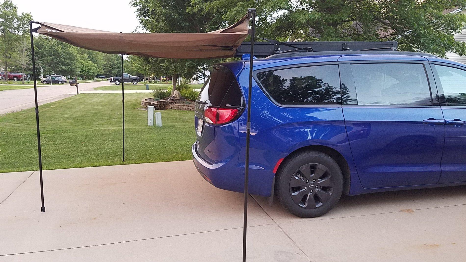 Jeep Gladiator 270 degree Awning to the left, or to the right? 20190619_204340