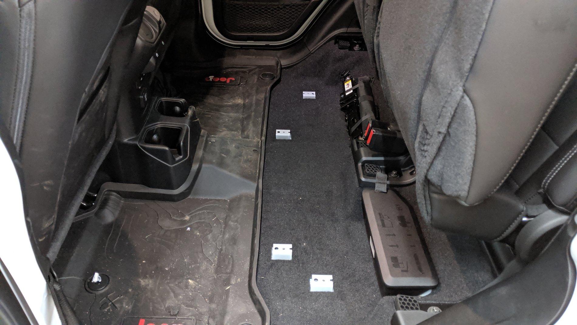 Jeep Gladiator Under Seat Storage Solution IMG_20190620_092945