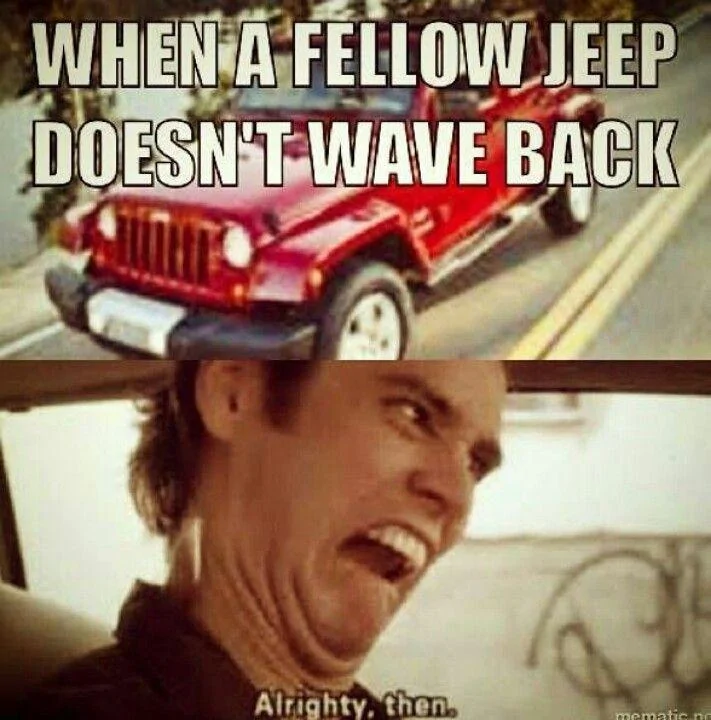 Jeep Gladiator Do we wave? 494307cfbfeb598d86180d00eded0117--the-wave-waves