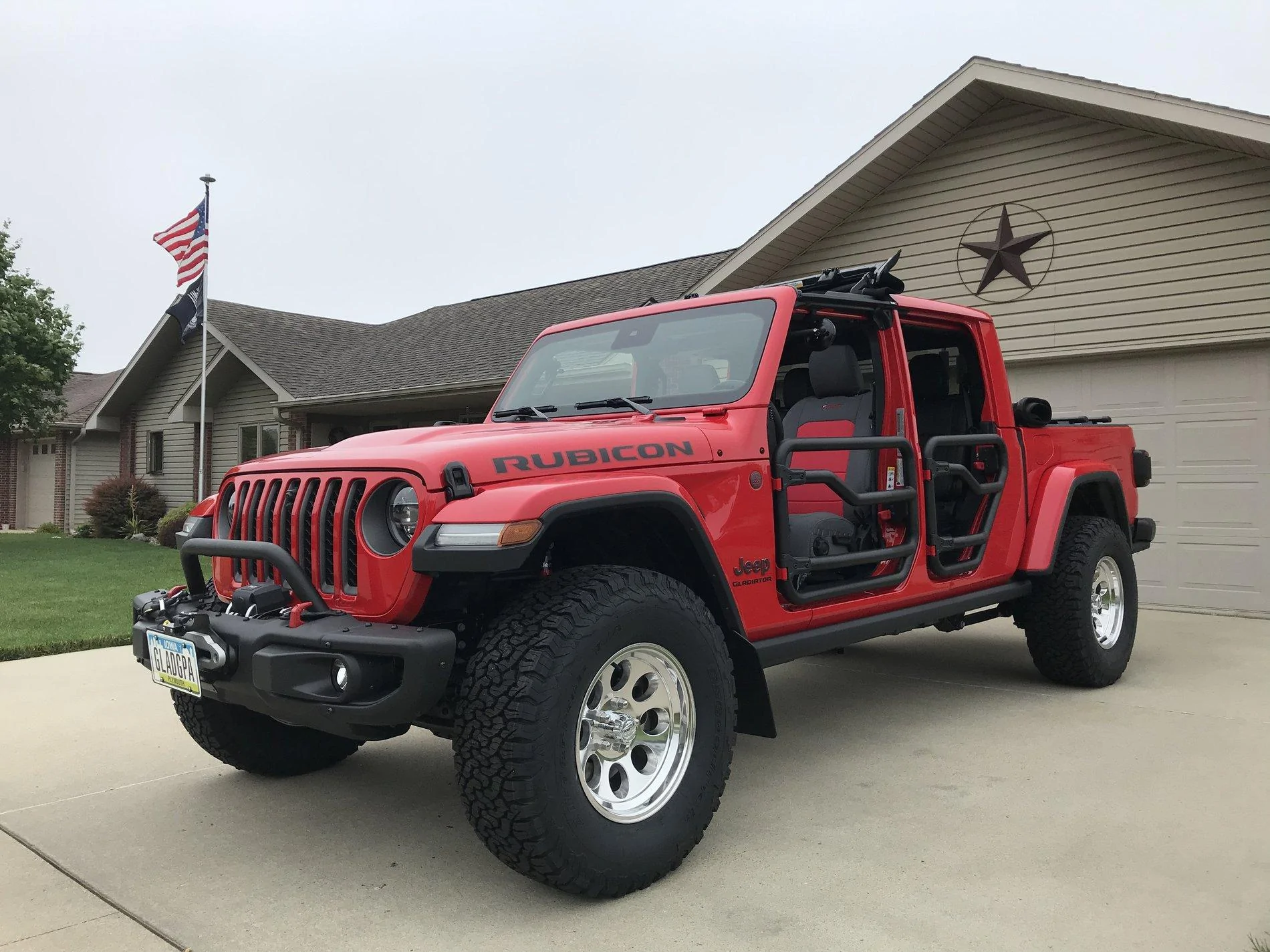 Jeep Gladiator Glad Grandpa Firecracker Red LE Build FA46986E-674A-4327-9931-A56D7E240198