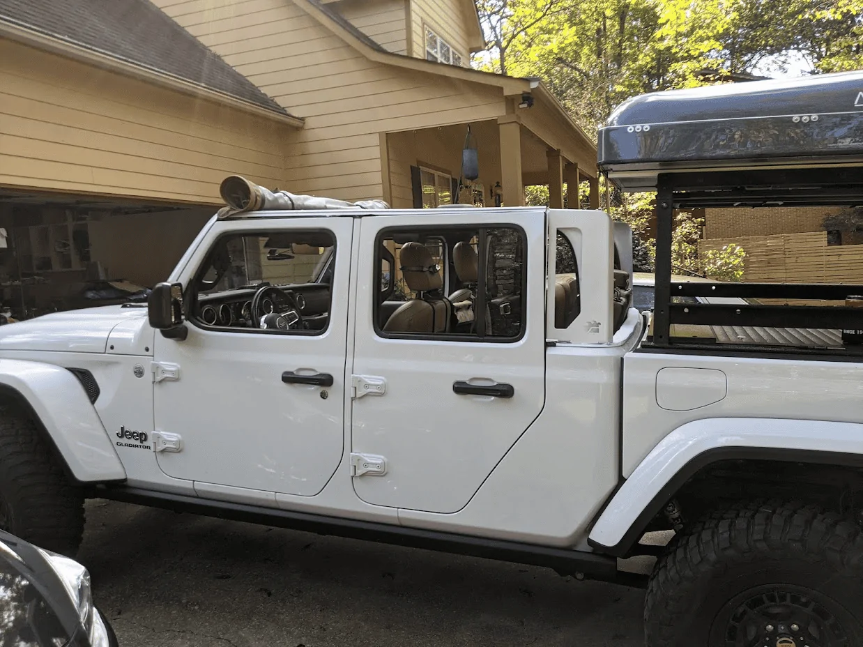 Jeep Gladiator Suntop Working on a Gladiator Product 1633989684226
