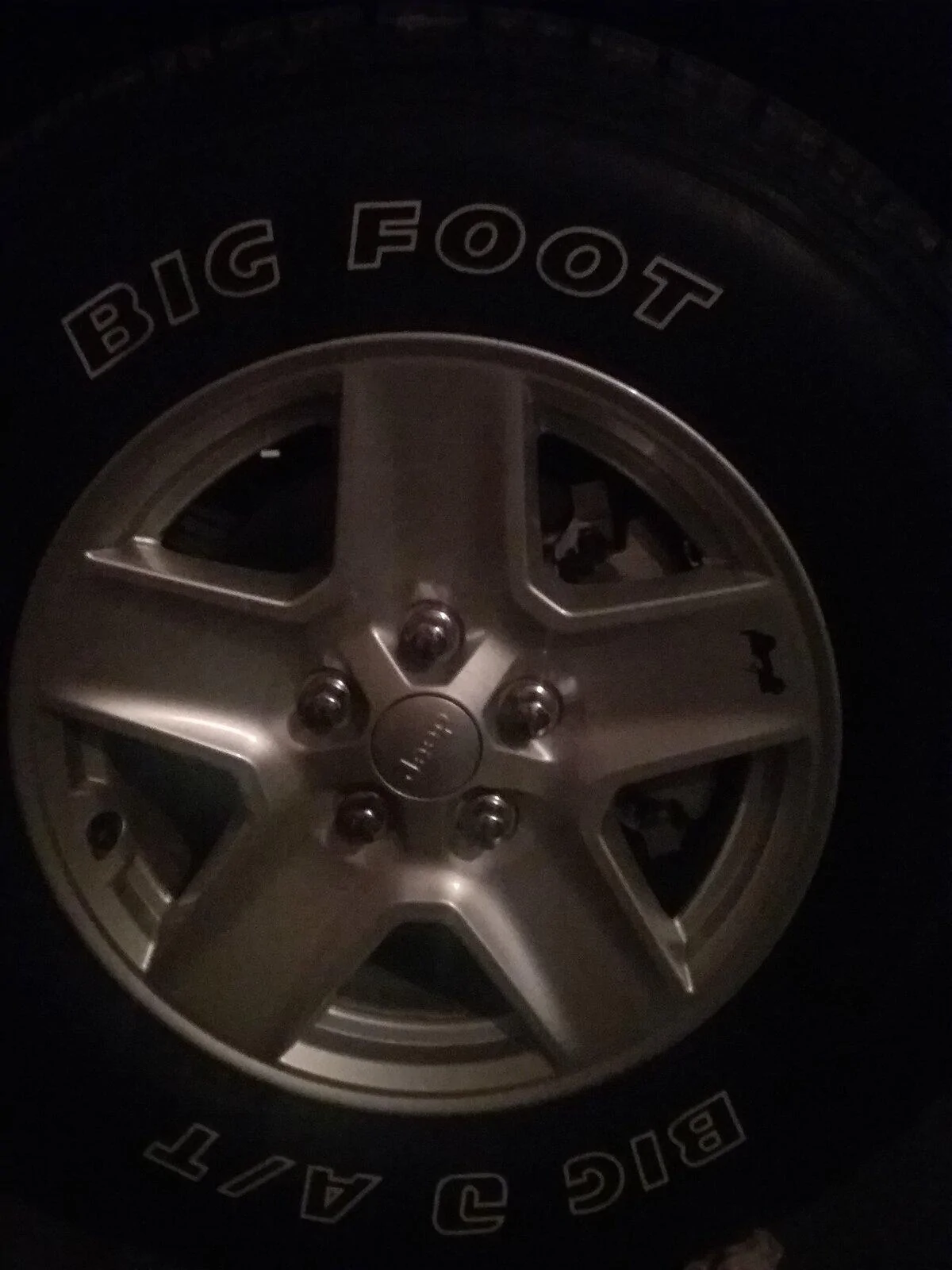 Jeep Gladiator New tires better gas mileage 20211012_080716