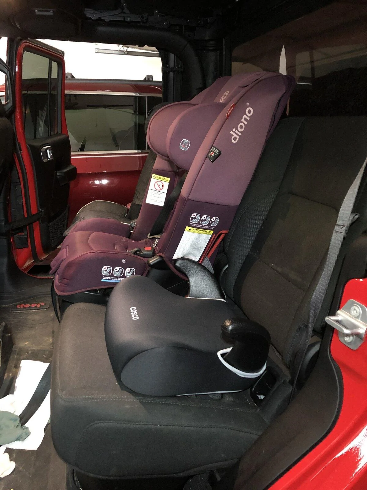 Jeep Gladiator Help! JT car seat solutions needed- save me from trading! 1B40899D-9B1B-4A7B-9BB7-21F55D7C5197