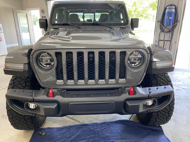 Jeep Gladiator New Apex 12K Harbor Freight winch Install Before
