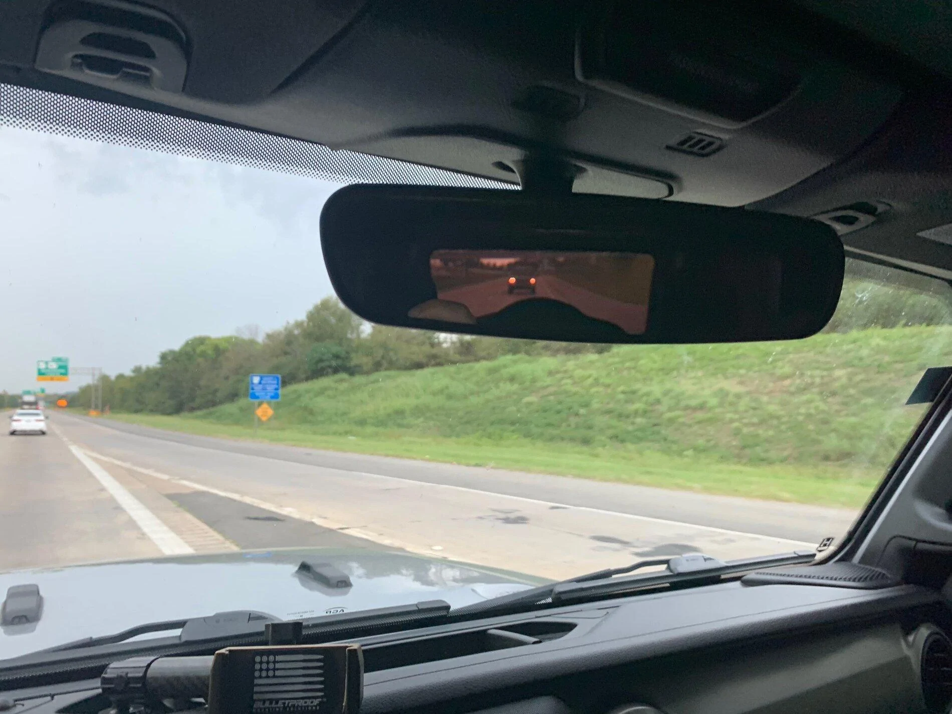 Jeep Gladiator Rear View Visibility with Topper rearvi