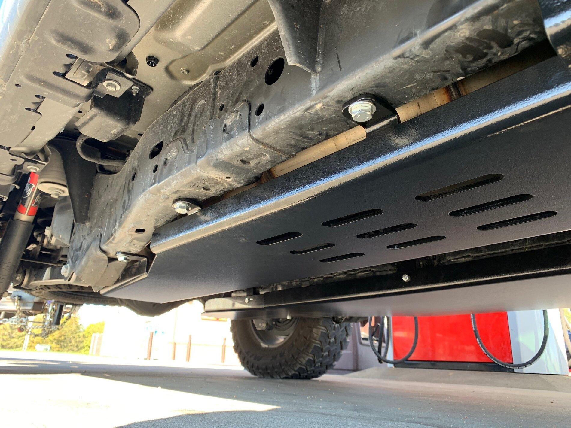 Jeep Gladiator Rock Hard 4x4 Belly Pan System skid 1