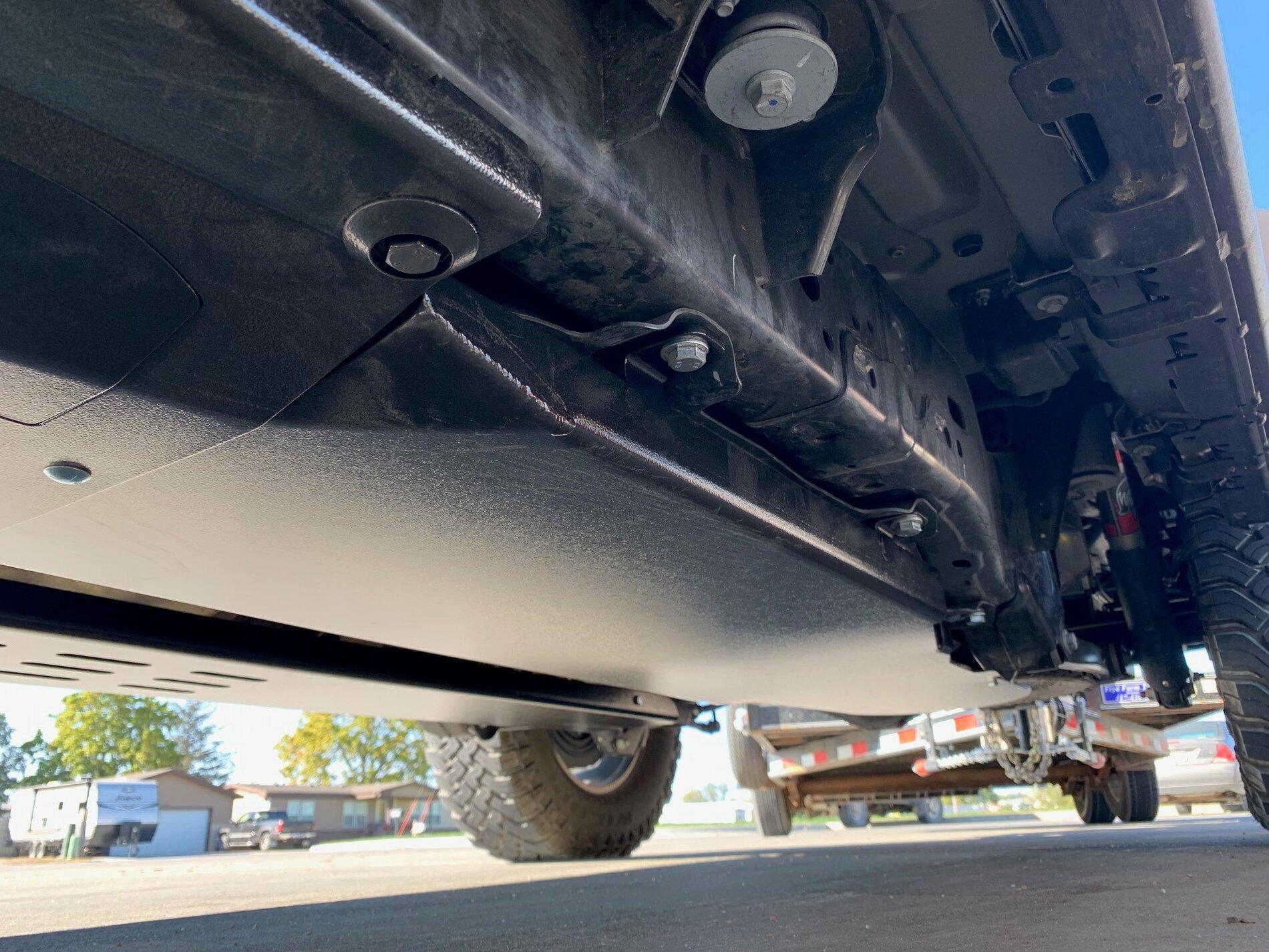 Jeep Gladiator Rock Hard 4x4 Belly Pan System skid 2