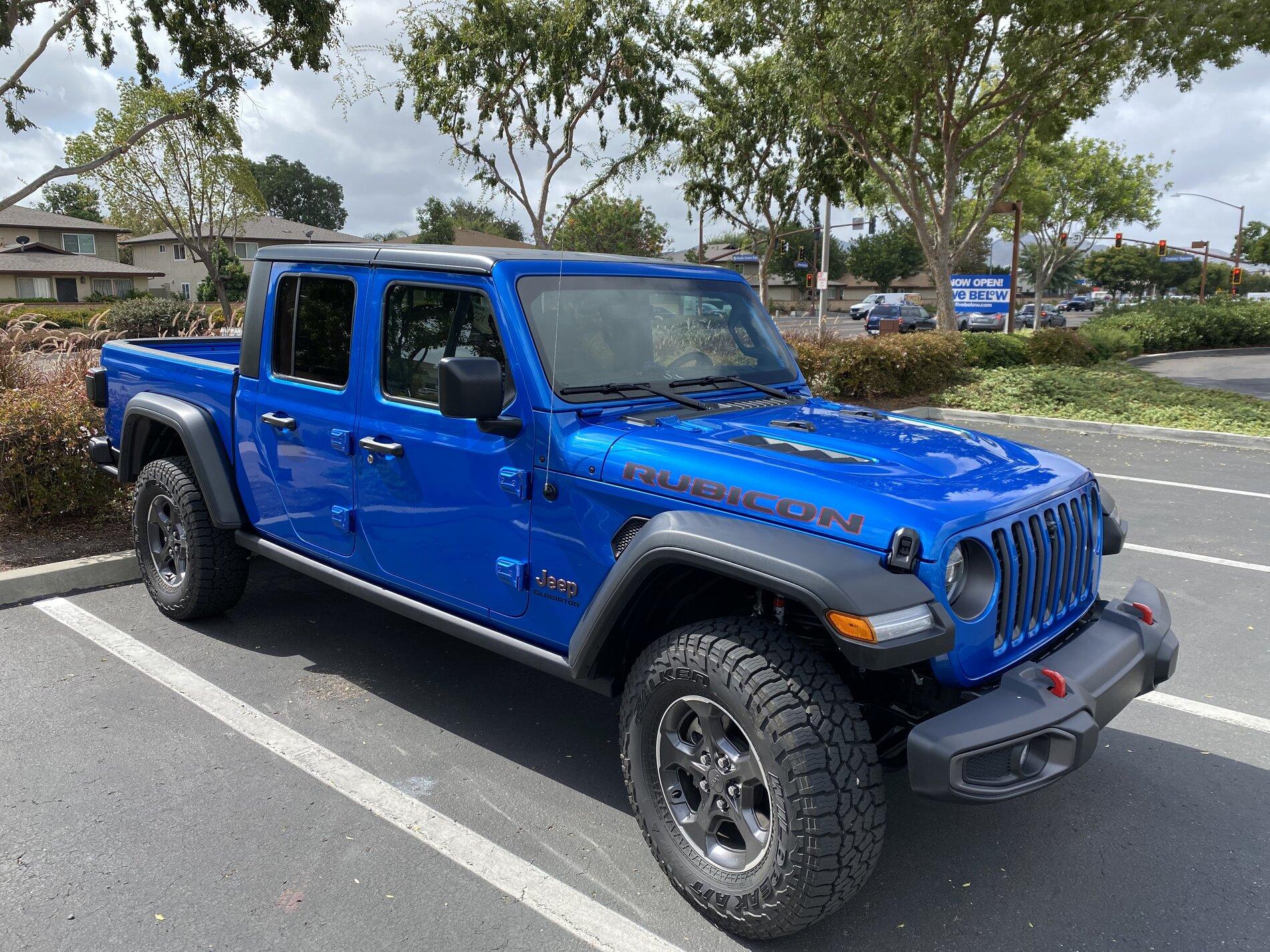 Jeep Gladiator If you could do it over - What would you change? BB833813-E7AD-4E96-B83F-CDAC9CE333BF