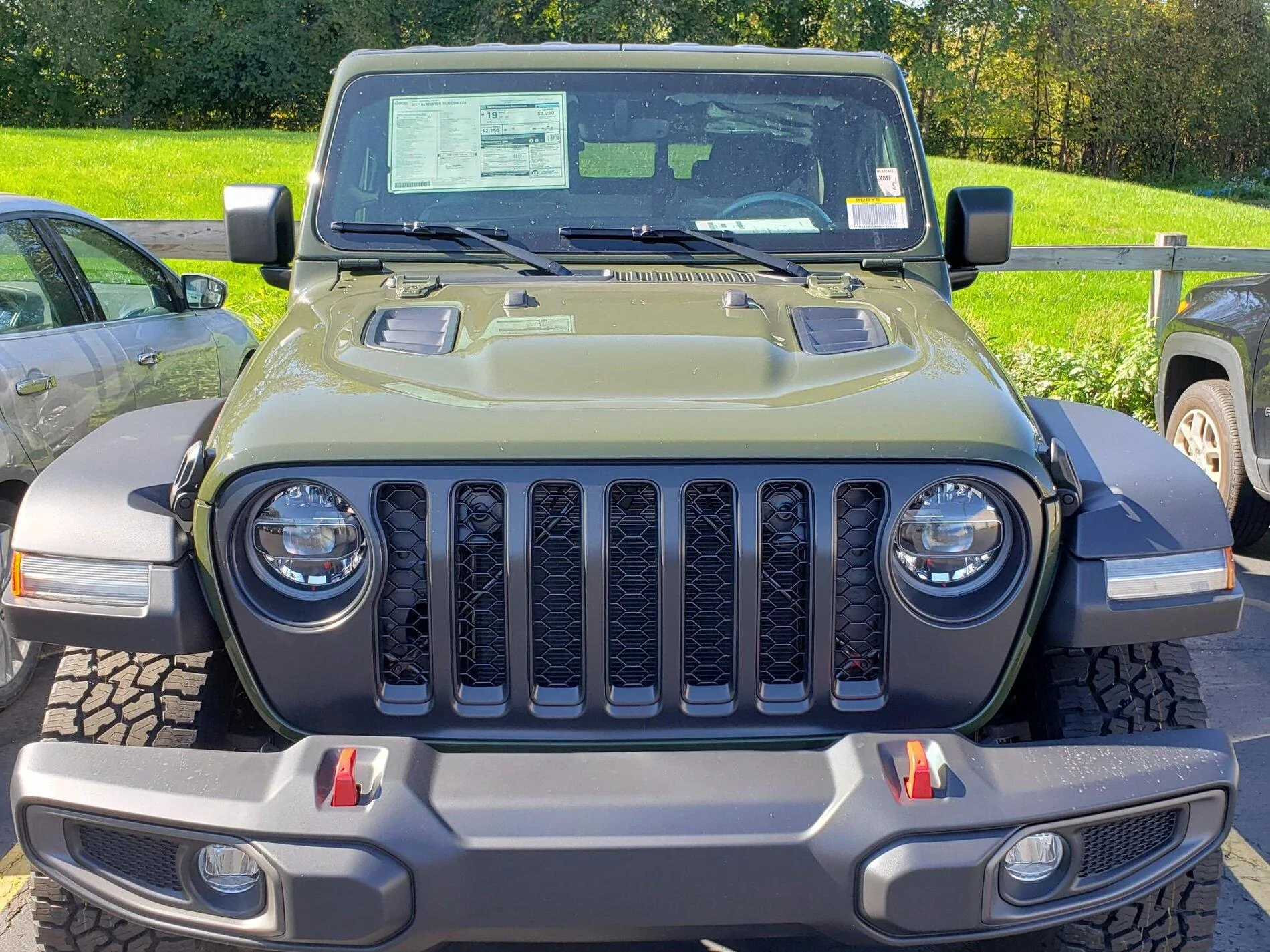 Jeep Gladiator Gladiator Window Sticker and Build Sheet Order Tracking 20211012_140219